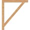 Ekena Millwork Traditional Block Smooth Bracket, Western Red Cedar, 3 1/2"W x 42"D x 48"H BKT04X42X48TRA05SWR - alternate 2